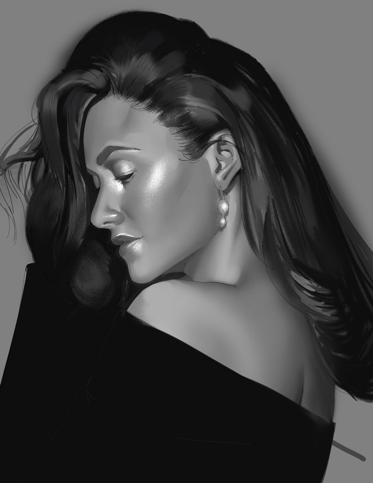 Portrait Art: Aesthetic Beauty