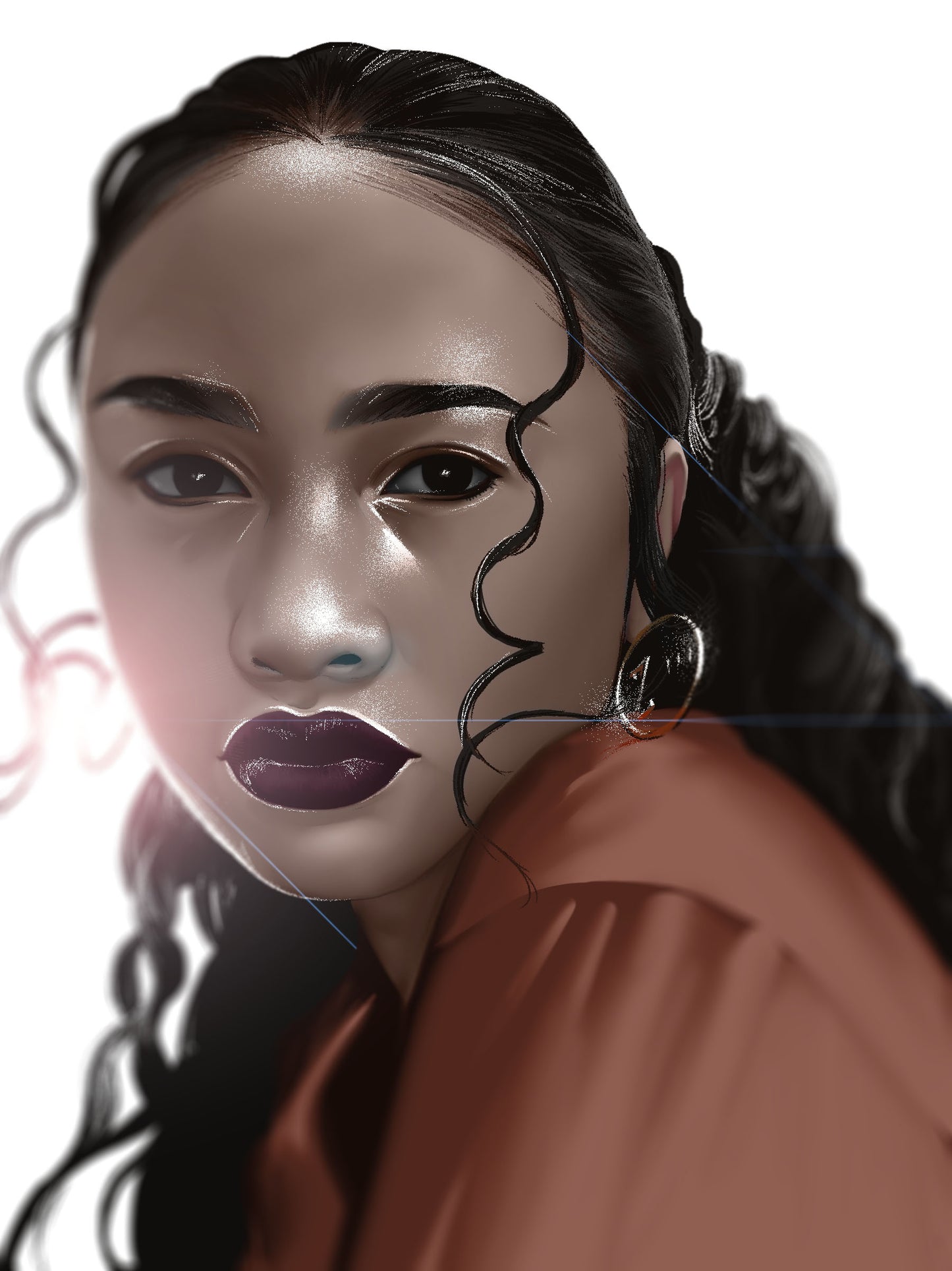Portrait Art: Aesthetic Beauty