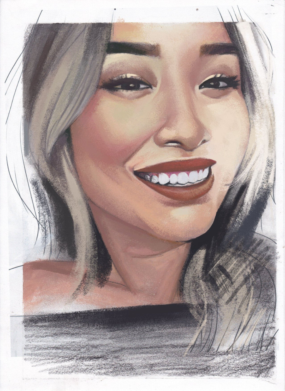 Portrait Art: Aesthetic Beauty