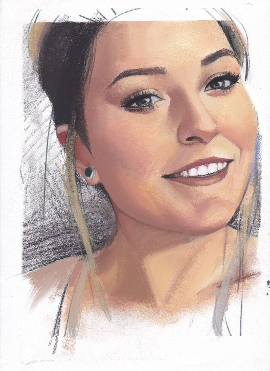 Portrait Art: Aesthetic Beauty