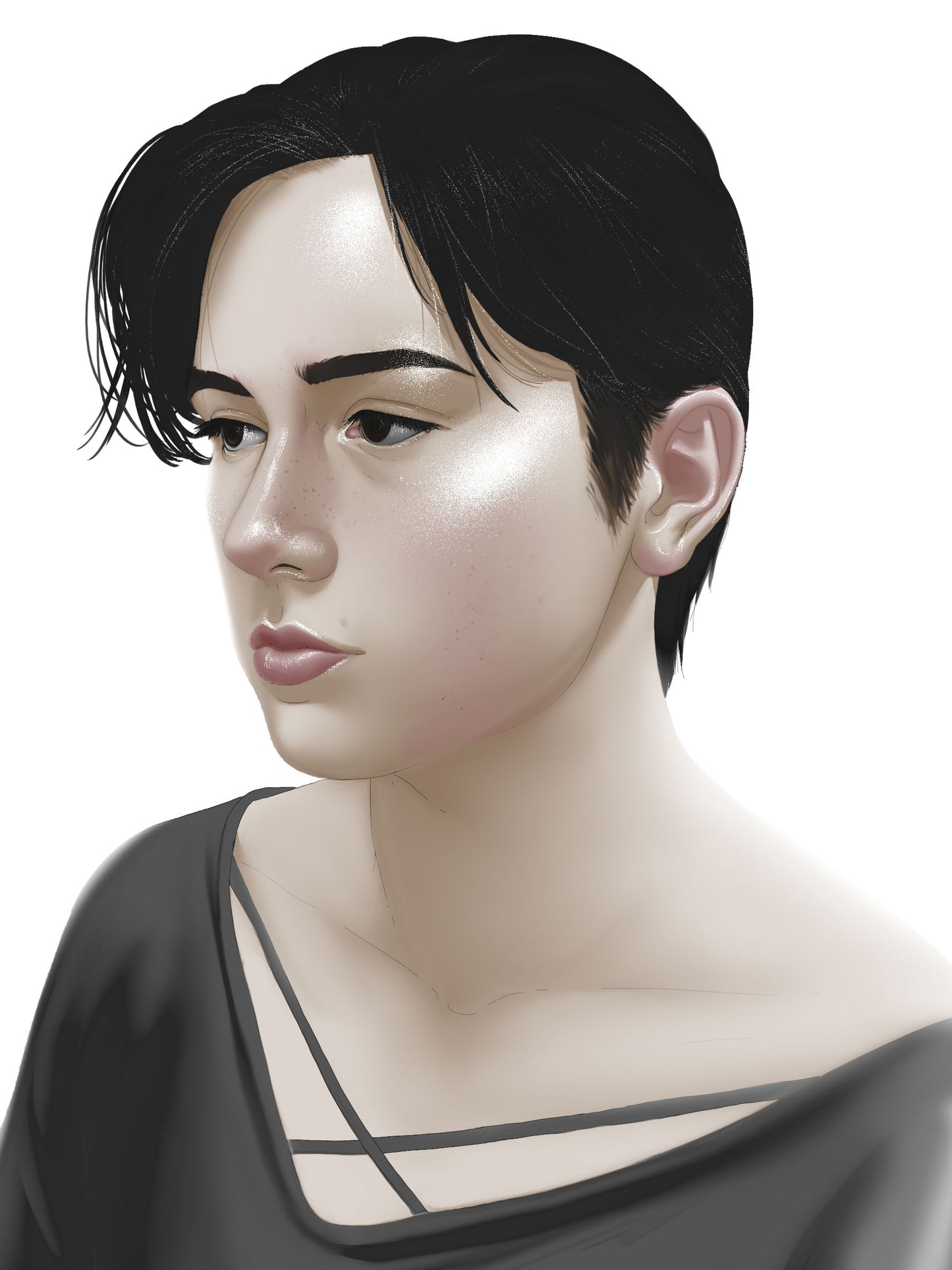 Portrait Art: Aesthetic Beauty